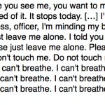 “We. Can’t. Breathe.”: The Reality of Two New Yorks Has Never Been More Apparent