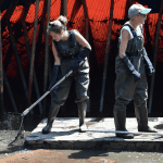 The Renovations at Prospect Park Dog Beach Are Muddy and Heroic
