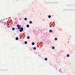 Party for Housing Justice and the Bushwick Community Map