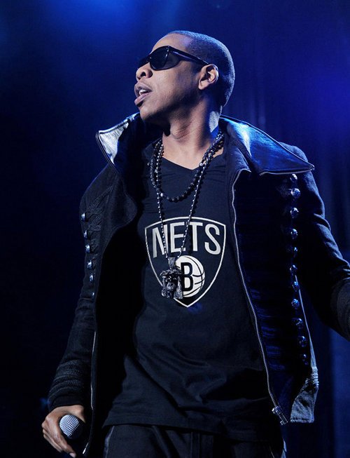 Jay-Z really likes his chicken parm. Maybe hes thinking about it here?
