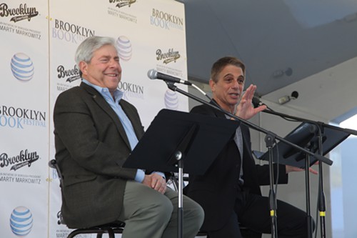 Marty Markowitz, Brooklyn borough president, and Tony Danza, president of our hearts and minds.