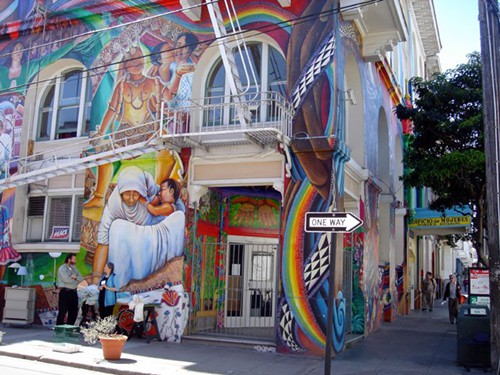 The Mission District in San Francisco