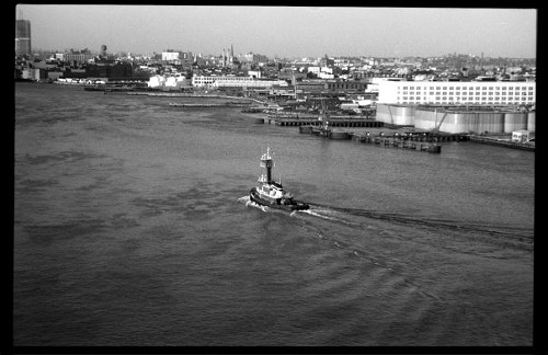 Tugboat in East River, 1989