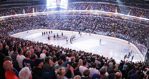 What hockey fans look like.