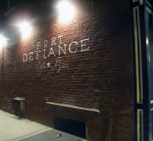 The Fort Defiance of today.