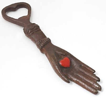 Heart in Hand Bottle Opener Heart in Hand Bottle Opener