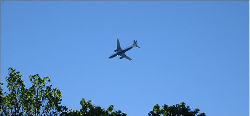 A plane over Park Slope. Did you know Park Slopers complain about planes over Park Slope? A plane over Park Slope. Did you know Park Slopers complain about planes over Park Slope?