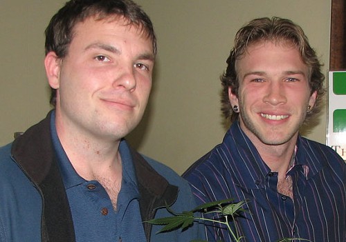 Reagan (left) and Kaufman, photo via The Stranger