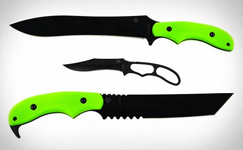 Zombie killing knives.