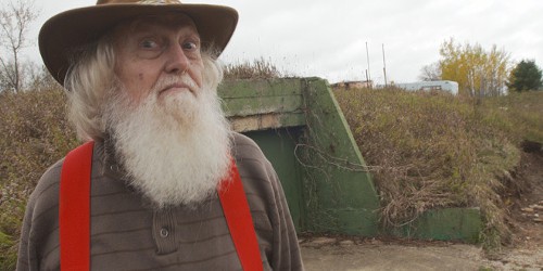 Whats behind the green door, old man? Your stash of alcohol? Yeah, I thought so. Nice suspenders.