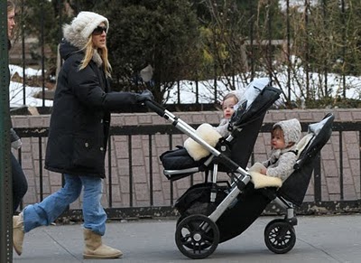 Sarah Jessica Parker UPPAbaby stroller celebrity