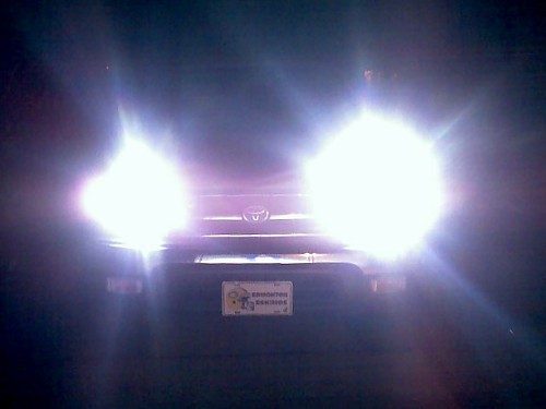 Blinding headlights