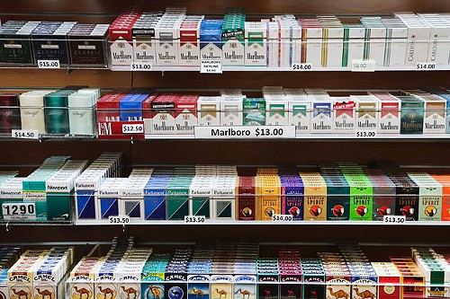 Bloomberg NYC no smoking bodegas cigarettes
