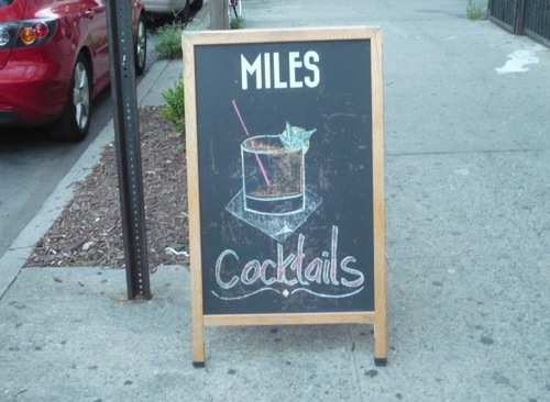 Bushwick bars Miles