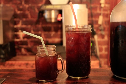 Tiny mason jar very, very optional.