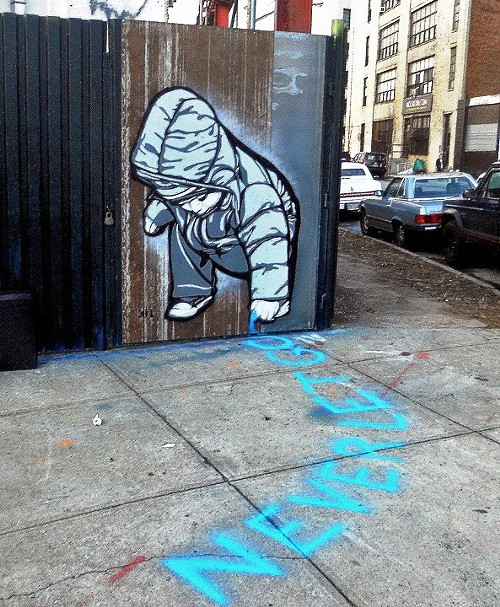 Kid in Bushwick. Kid in Bushwick.