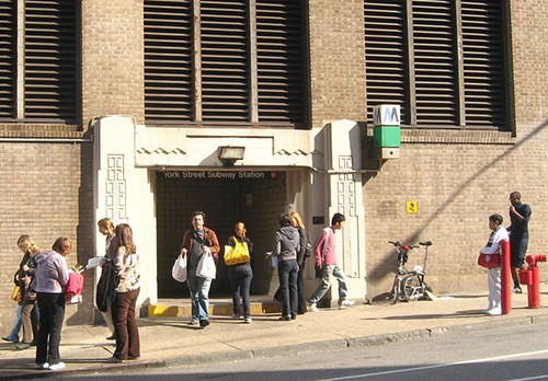 York Street F station