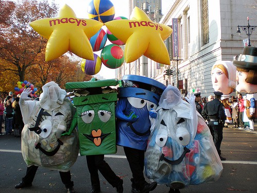 From New Yorks annual Recycling Parade