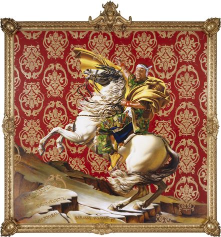 Napoleon Leading His Army Over the Alps Kehinde Wiley