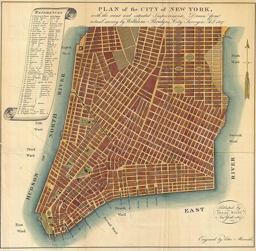 Map of Manhattan