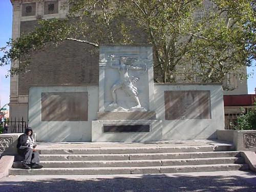 Zion Park War Memorial Brownsville Brooklyn
