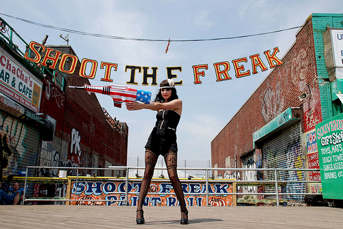 Shoot the Freak. The freak being your dad, of course.