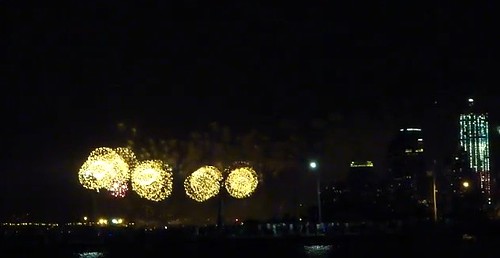 Shore Road promenade fireworks Bay Ridge bike path
