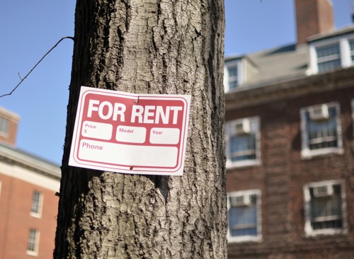 Brooklyn for rent sign