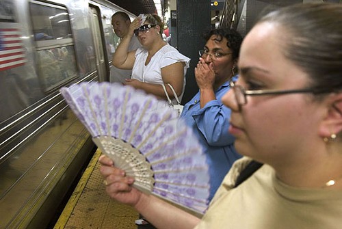 New York CIty, heat, subway, summer
