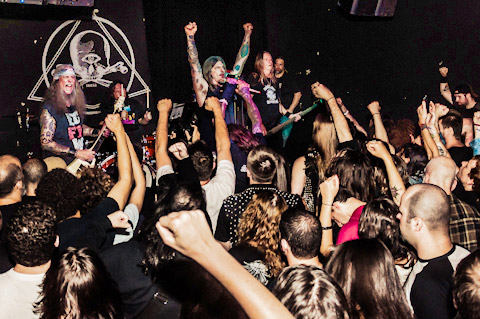 Saint Vitus (the band) playing at Saint Vitus (the bar) Saint Vitus (the band) playing at Saint Vitus (the bar)