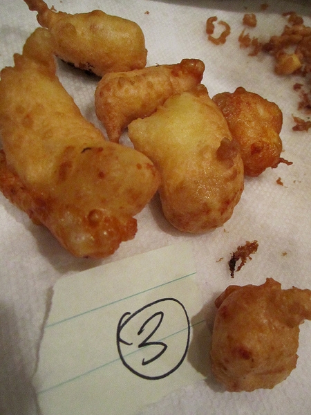 These are cheese curds. They are delicious.