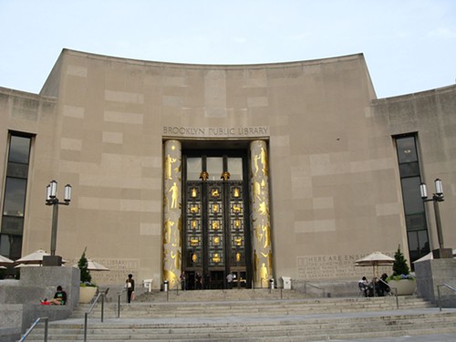 Brooklyn_Public_Library_sunset_jeh.JPG