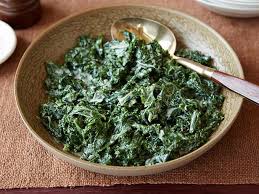 Not Northeast Kingdoms creamed kale, but, well...yum.