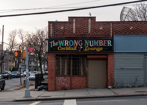 Wrong Number Gravesend Brooklyn dive bar
