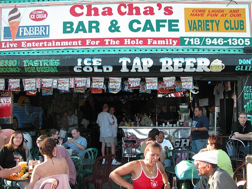 Cha-Chas Coney Island boardwalk Brooklyn dive bar