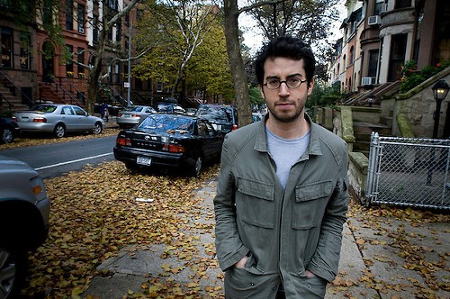 Jonathan Safran Foer in Brooklyn Park Slope