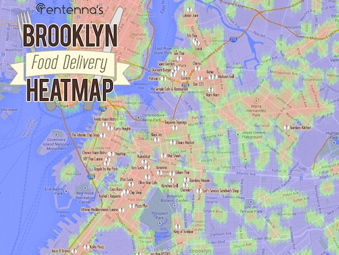 Which Brooklyn Neighborhoods Have The Best Food Delivery Options? Here ...