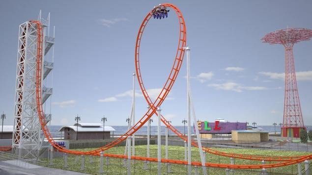 Construction Begins On New Coney Island Thunderbolt Rollercoaster