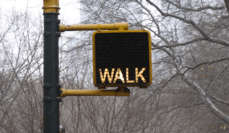 Miss you, WALK sign. Miss you lots.