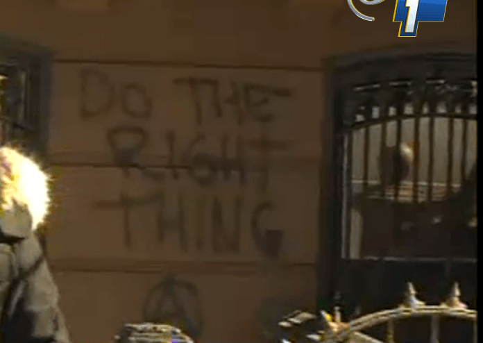 Spike Lee vandalism