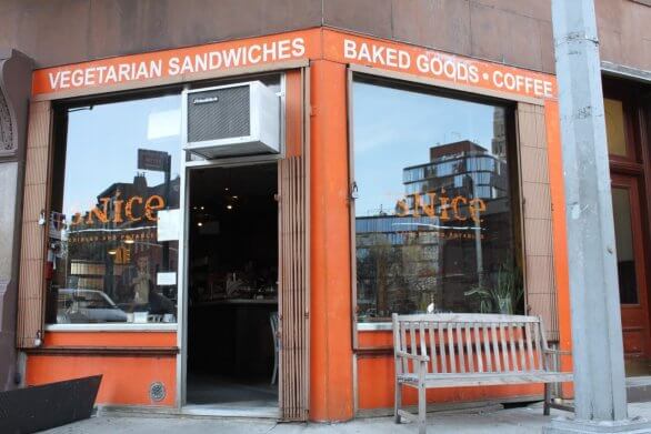 'sNice vegetarian sandwiches cafe West Village