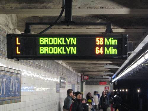 MTA Countdown Clock 