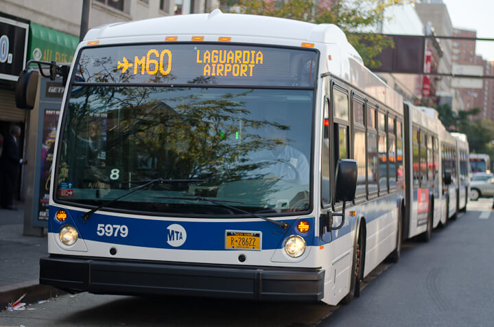 New Express M60 Bus Makes Getting To LaGuardia A Lot Less Awful