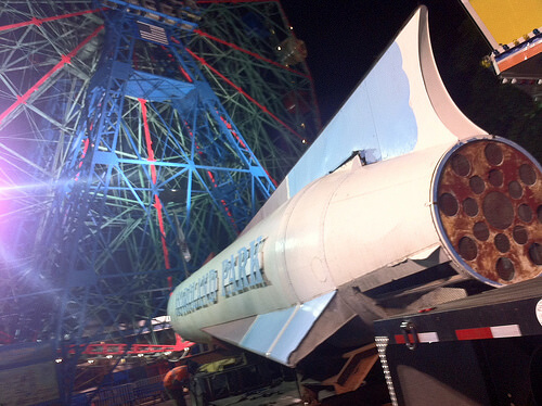 The Astroland Rocket returns to Coney Island, to Wonder Wheel Park