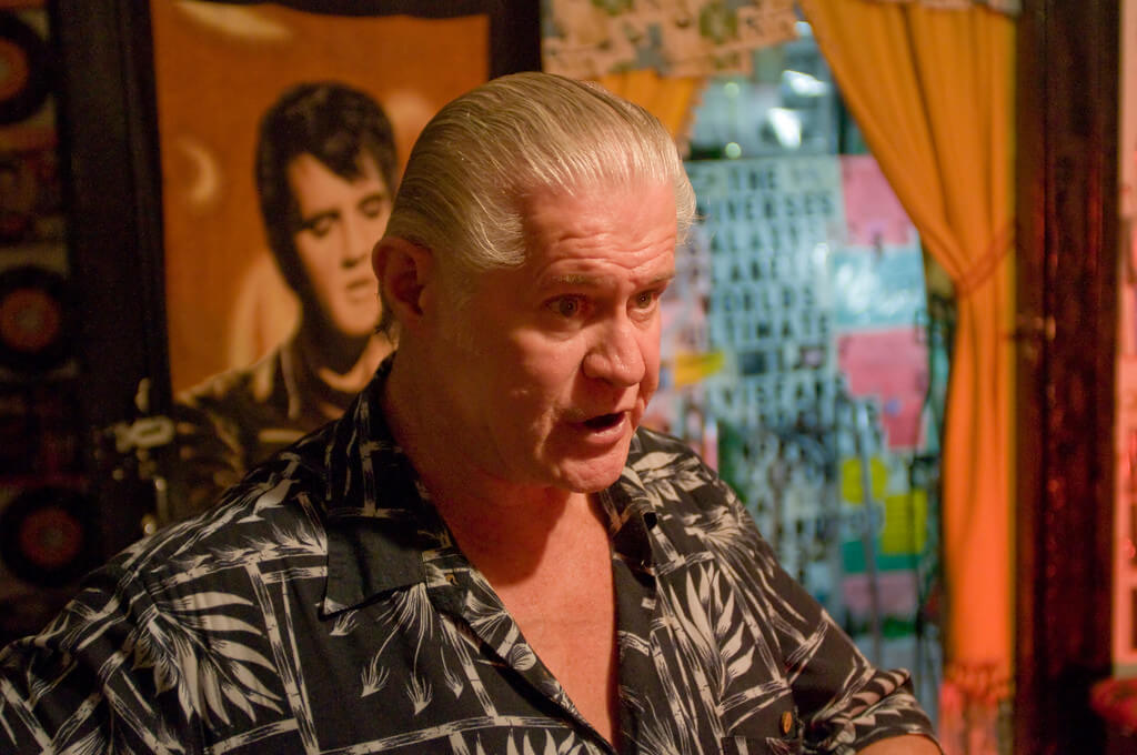 Paul McLeod, owner of Elvis shrine Graceland Too, died this week. Picture courtesy Nick Russell
