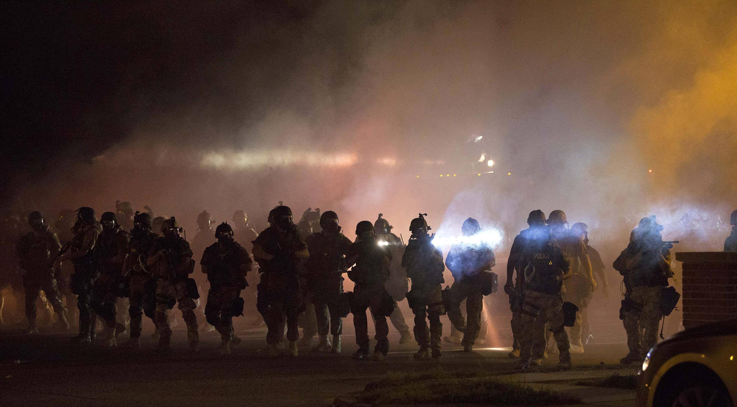 Police in Ferguson. Image: Mario Anzuoni / Reuters