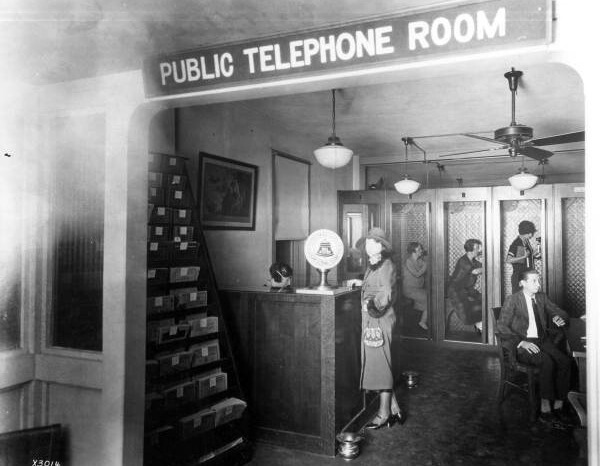 telephone room