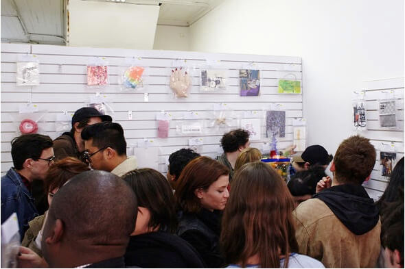 99 Cent Plus Art Shop, opening night (Photo: 99 Cent Plus Gallery)