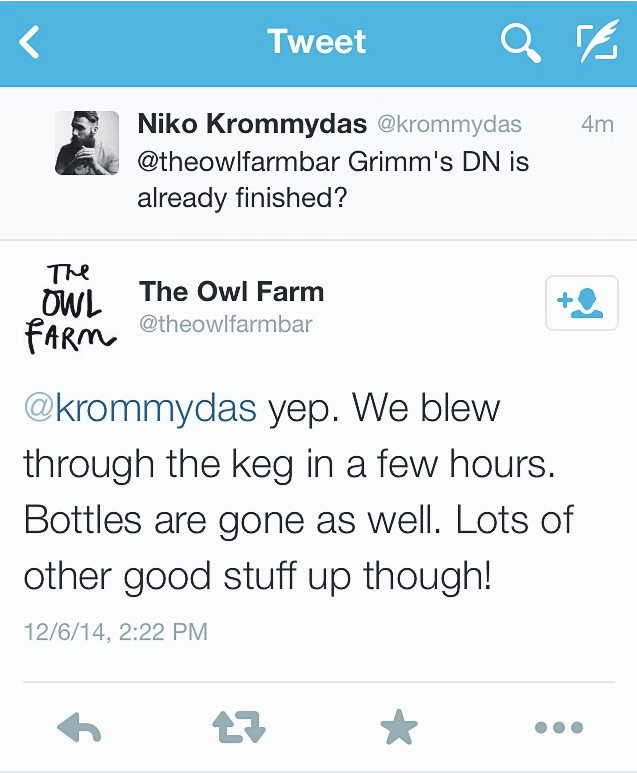 Owl Farm Tweet