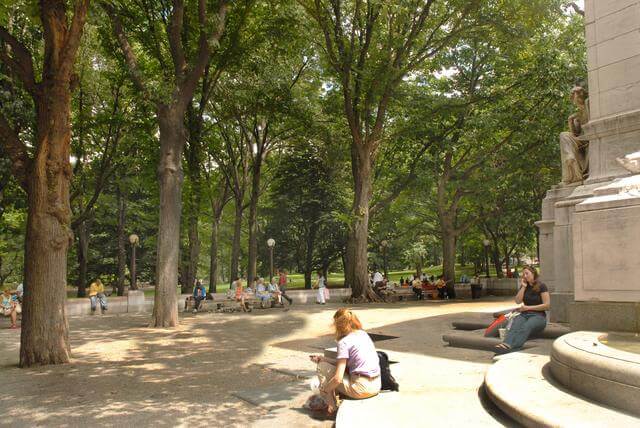 Merchant's Gate Now c/o Central Park Conservancy